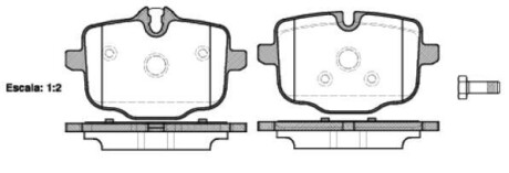 Колодки гальмівні WOKING P15333.00