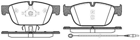 Тормозные колодки WOKING P15513.01