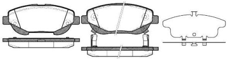 Тормозные колодки WOKING P15533.02