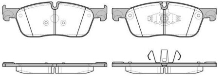 Тормозные колодки WOKING P17333.00