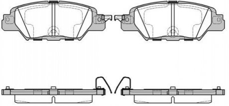 Тормозные колодки задние Mazda CX5 2.0-2.5 15- WOKING P17773.00 (фото 1)
