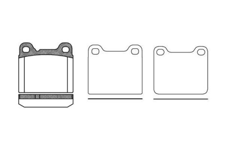 Тормозные колодки WOKING P3573.20