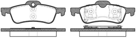 Тормозные колодки WOKING P9623.00