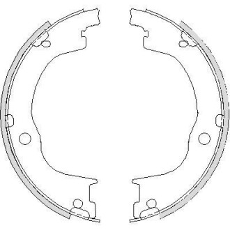 Колодки тормозные WOKING Z4749.00