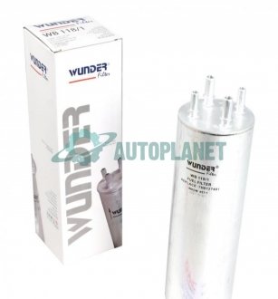Фільтр паливний VW T5 1.9/2.5TDI 03- WUNDER FILTER WB 118/1