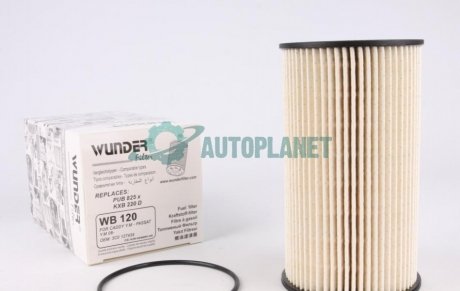 Фільтр паливний VW Caddy 2.0SDI (UFI) WUNDER FILTER WB 120