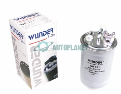 Фільтр паливний VW Sharan 2.0TDI 05- WUNDER FILTER WB 121 (фото 1)