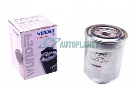 Фільтр паливний Toyota Corolla/Auris 1.4/2.0 D 07- WUNDER FILTER WB 2024 (фото 1)