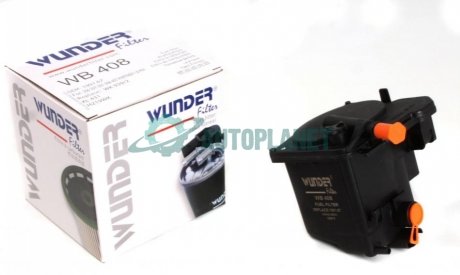 Фільтр паливний Fiat Scudo 1.6 D Multijet 07- WUNDER FILTER WB 408 (фото 1)
