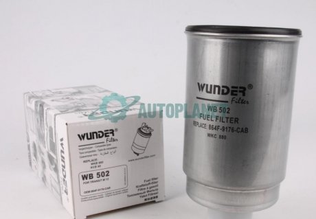 Фильтр топливный WUNDER FILTER WB 502 (фото 1)