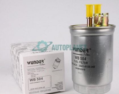 Фильтр топливный WUNDER FILTER WB 504