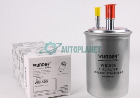 Фільтр паливний Ford Connect 1.8Di (90ps) WUNDER FILTER WB 505