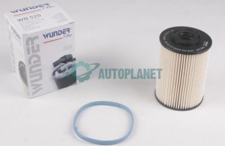 Фільтр паливний Ford Mondeo 2.0TDCi 07- WUNDER FILTER WB 520 (фото 1)