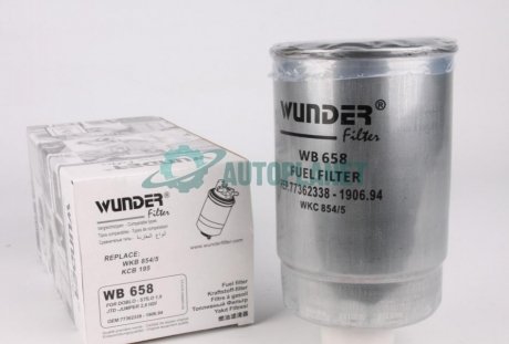 Фильтр топливный WUNDER FILTER WB 658 (фото 1)