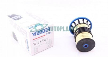 Фільтр паливний Fiat Doblo 1.3-2.0JTD 11- WUNDER FILTER WB 659/1