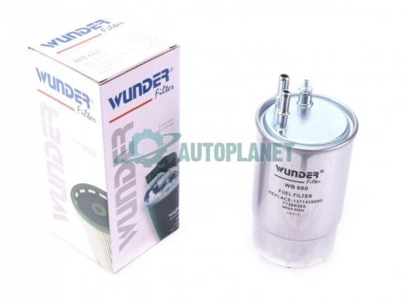 Фільтр паливний Peugeot Boxer/Fiat Ducato 2.0D/2.3D/3.0D 07- WUNDER FILTER WB 660