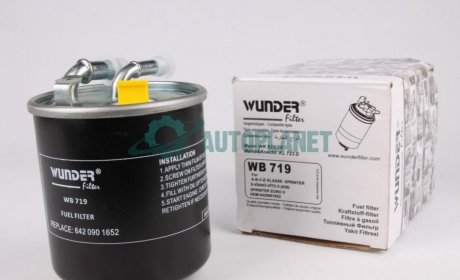 Фільтр паливний MB Sprinter 906/Vito (W639) 10- WUNDER FILTER WB 719 (фото 1)