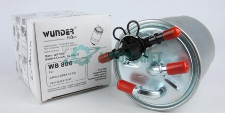 Фильтр топливный WUNDER FILTER WB 806