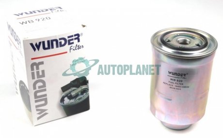 Фільтр паливний Nissan 1.7-3.2D WUNDER FILTER WB 920 (фото 1)