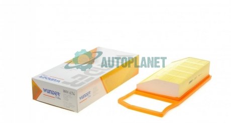 Фільтр повітряний Fiat Doblo 1.3D Multijet/Opel Combo 1.3 CDTI 10- WUNDER FILTER WH 674