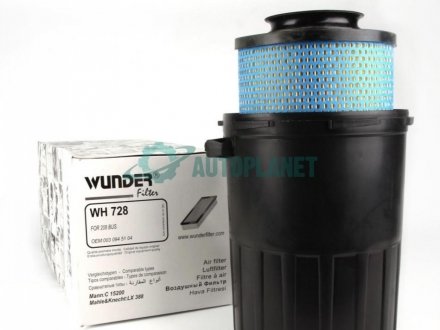 Фильтр воздушный WUNDER FILTER WH 728