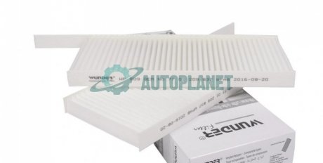 Фільтр салону Renault Kangoo 08-/ Master 10- (к-кт 2шт) WUNDER FILTER WP 809