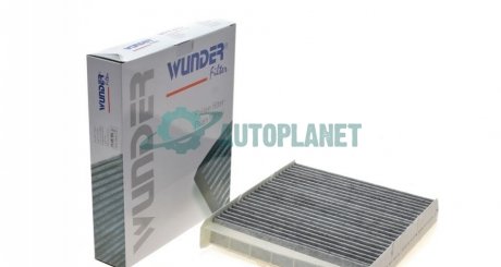 Фільтр салону Volvo S60/S70/S80/V70/XC90 -14 (вугільний) WUNDER FILTER WPK 853
