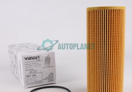 Фільтр масляний VW LT 96-/Crafter 06- 2.5TDI WUNDER FILTER WY 105 (фото 1)