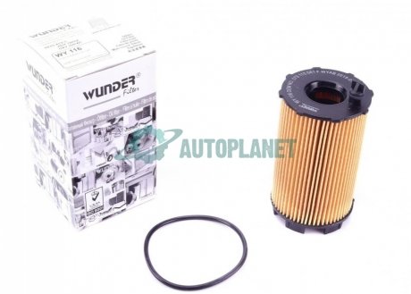 Фільтр масляний Audi A4/A6/A6/Q7/VW Touareg 4.2/5.2FSI 06- WUNDER FILTER WY 116