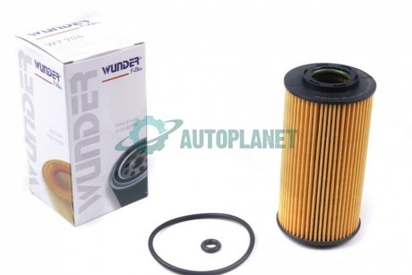 Фільтр масляний Hyundai Accent/i30/Elantra 1.1/1.5/1.6CRDi 05- WUNDER FILTER WY 904