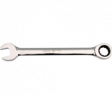 Ключ рожково-накидный с трещоткой 22мм YATO YT-0201