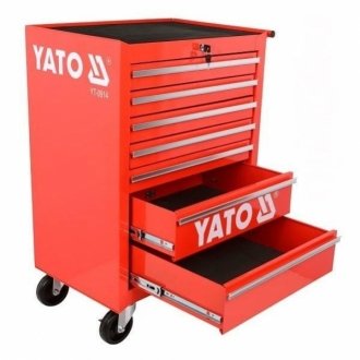 Візок для інструментів 7 полиць навнтаження 300 кг (Розмір 995 х 458 х 680мм) YATO YT-0914