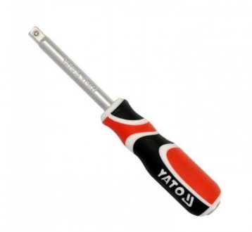 Вороток-ручка для головок 1/4 довжина 150мм YATO YT1427