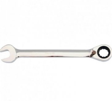 Ключ ріжково-накидний з трещіткою 23мм реверс YATO YT-1666 (фото 1)