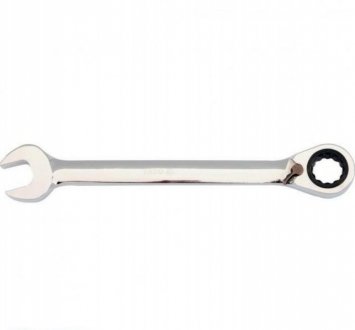 Ключ рожково-накидный с трещоткой 24мм реверс YATO YT-1667