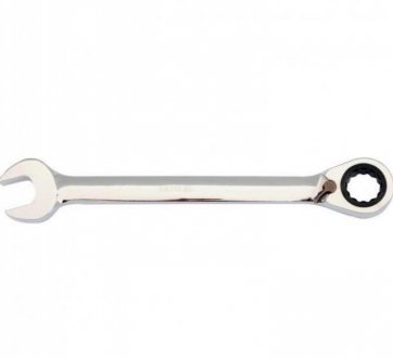 Ключ рожково-накидный с трещоткой 28мм реверс YATO YT-1671