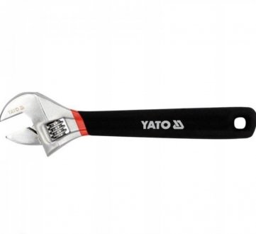 Ключ разводная ручка с резиновой накладкой длина 250мм 30мм YATO YT-21652 (фото 1)