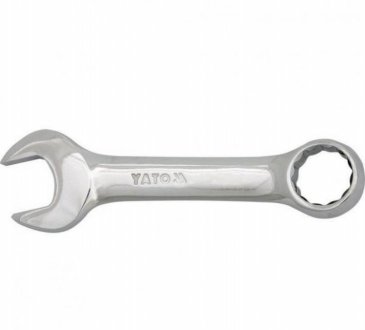 Ключ ріжково-накидний короткий 12мм YATO YT-4905 (фото 1)