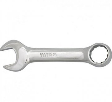 Ключ ріжково-накидний короткий 16мм YATO YT-4909