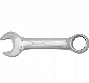 Ключ ріжково-накидний короткий 19мм YATO YT-4912