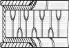 Комплект поршневих кілець (82,51/STD) (1,2/1,5/2,0) VW, AUDI, SKODA 2,0i/2.0FSI/2,8i Yenmak 91-09311-000 (фото 3)