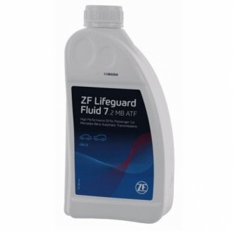 Масло Lifeguard Fluid 7.2 MB ATF для 7-ми ступенчатых АКПП ZF 5961.307.352