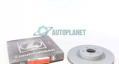 Диск гальмівний (передній) Audi A6 12-18 (345x30) (з покриттям) (вентильований) ZIMMERMANN 100.3359.20 (фото 1)