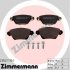 Колодки тормозные ZIMMERMANN 23557.170.1 (фото 1)