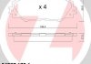 Тормозные колодки (передние) Toyota RAV4 2.0-3.5/Prius 1.8 05- (AKEBONO) ZIMMERMANN 24337.175.1 (фото 1)