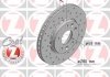Тормозные диски передние, 280mm ZIMMERMANN 470243352 (фото 1)